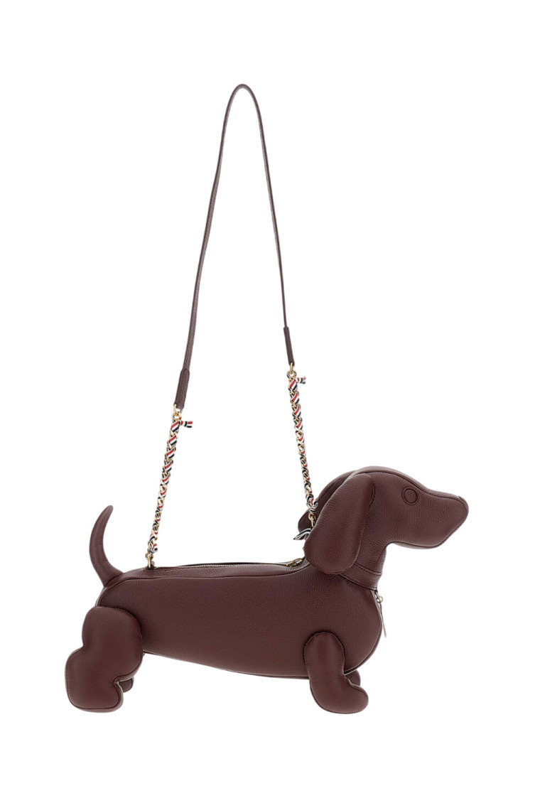 Maroon Hector Mini Crossbody Bag