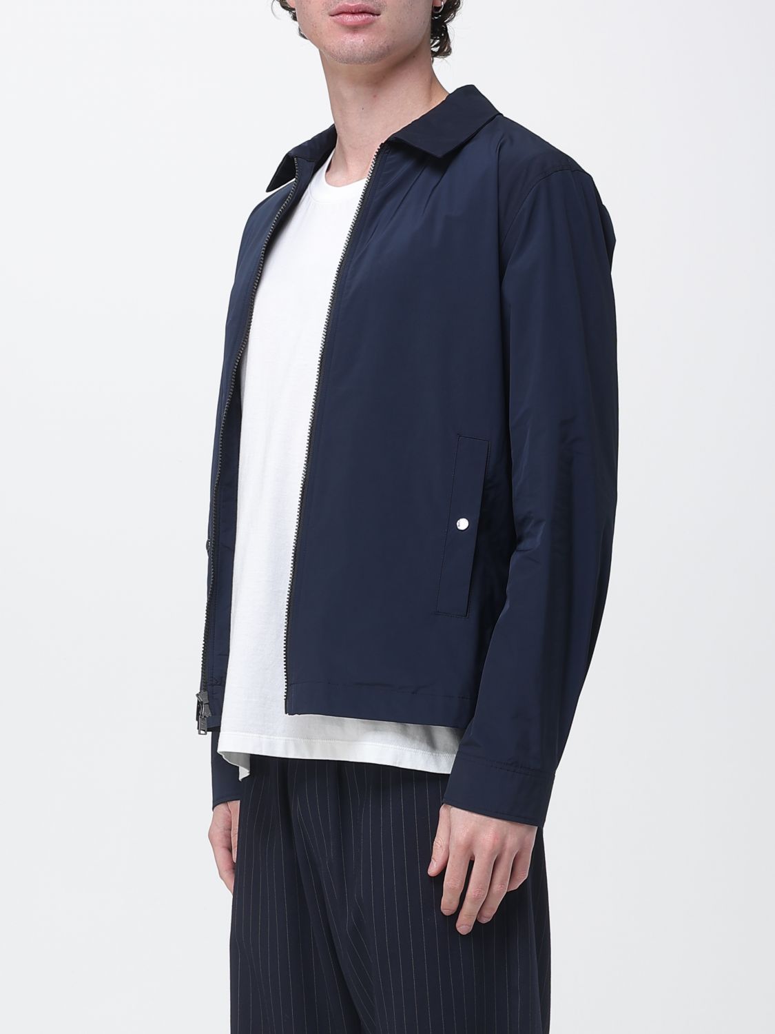 Jacket Men color Blue
