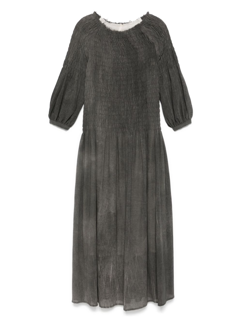 Silk dress - Grey