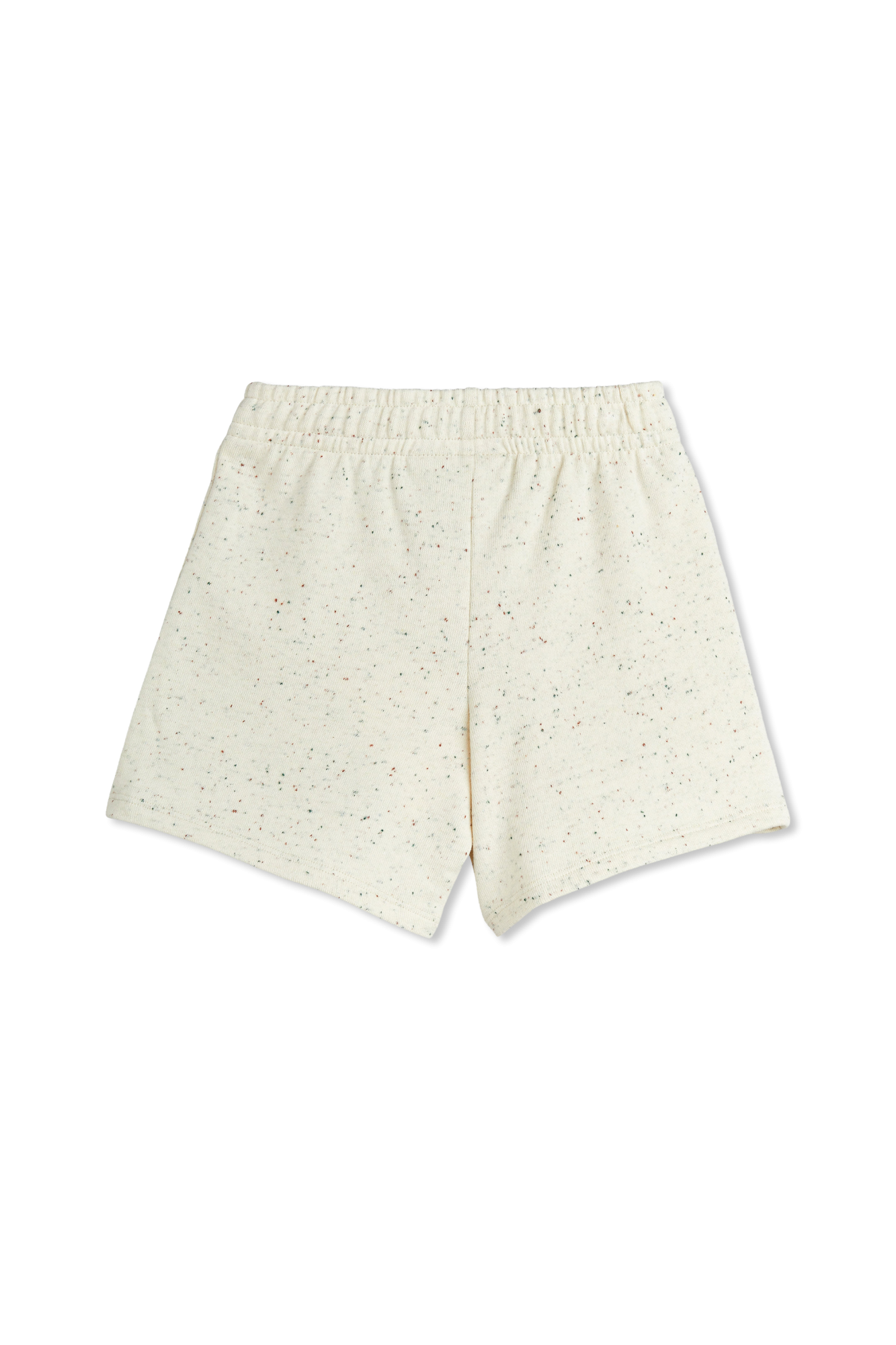 Mini Rodini Cotton Shorts, Unisex, Cream