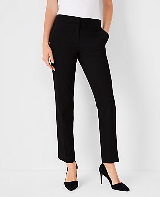Ann Taylor The Petite Ankle Pant In Seasonless Stretch - Curvy Fit