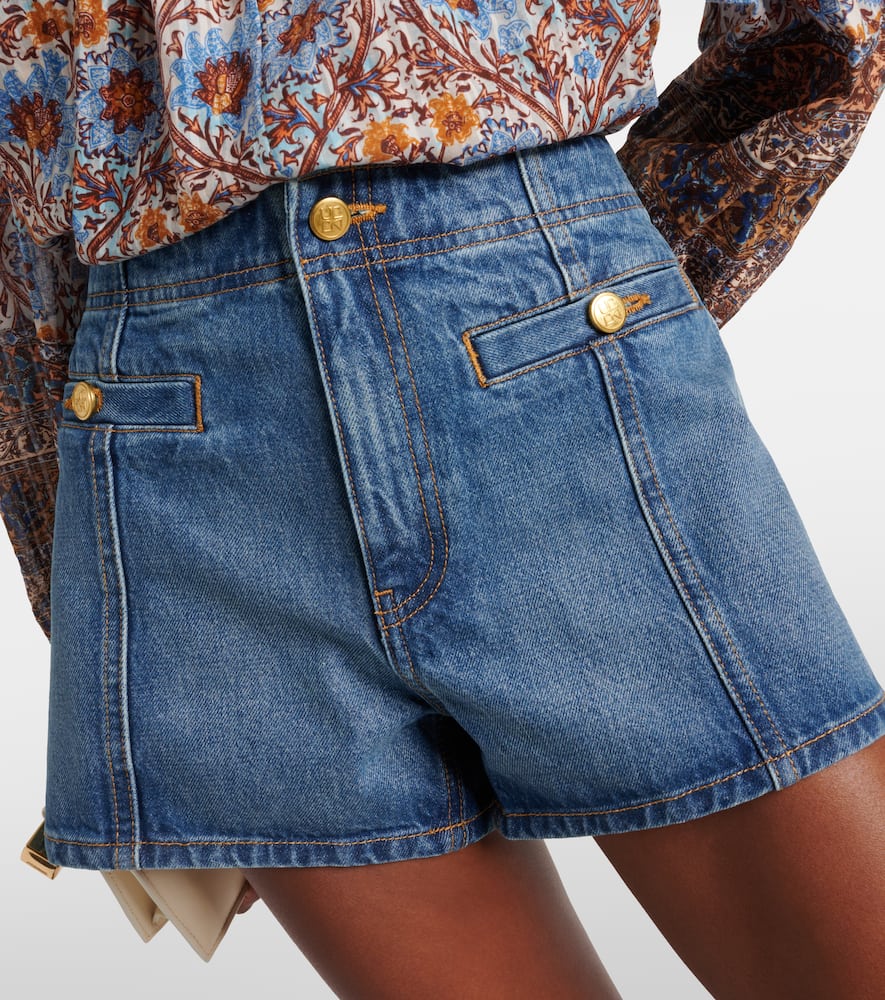 Camille denim shorts