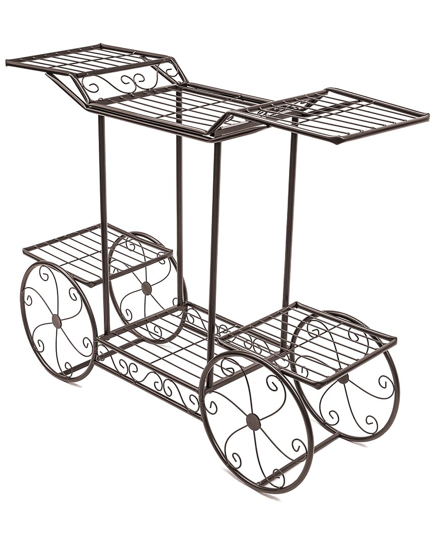 Cart Stand Flower Pot Rack