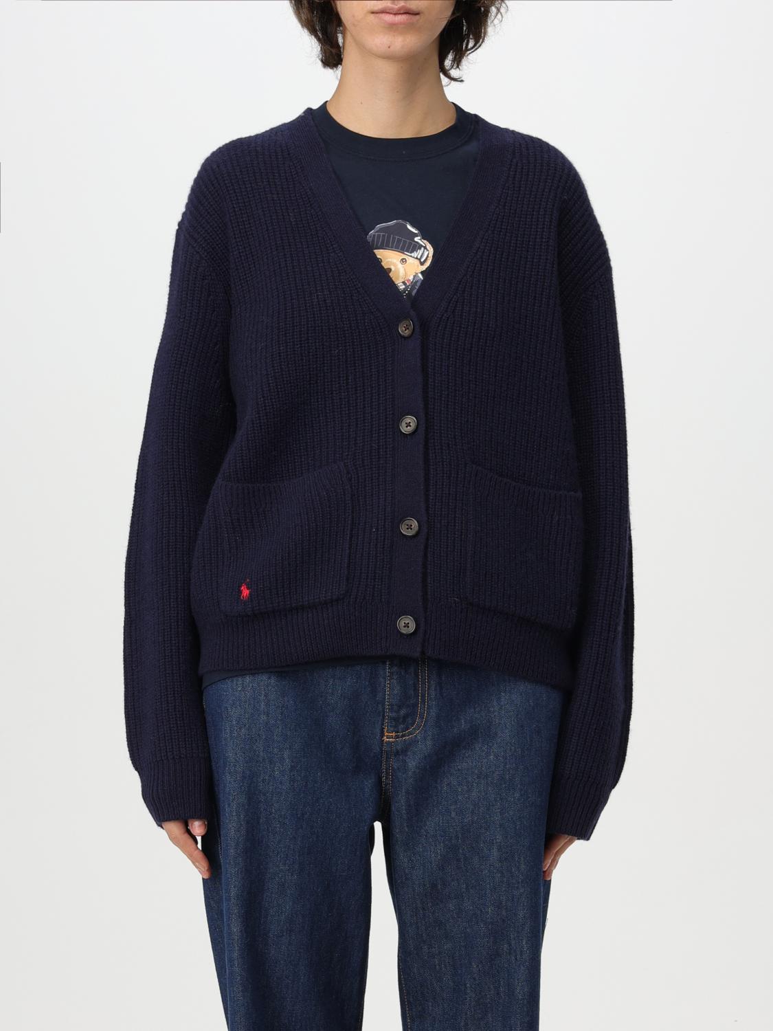 Polo Pony-motif cardigan - Brown