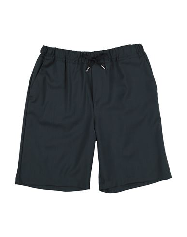 Kid Boy Shorts & Bermuda Shorts Midnight blue Size 14 Virgin Wool