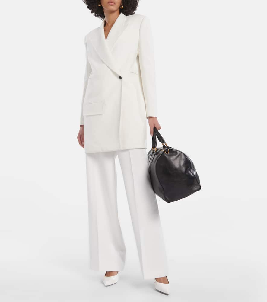 Bacall mid-rise wide-leg pants