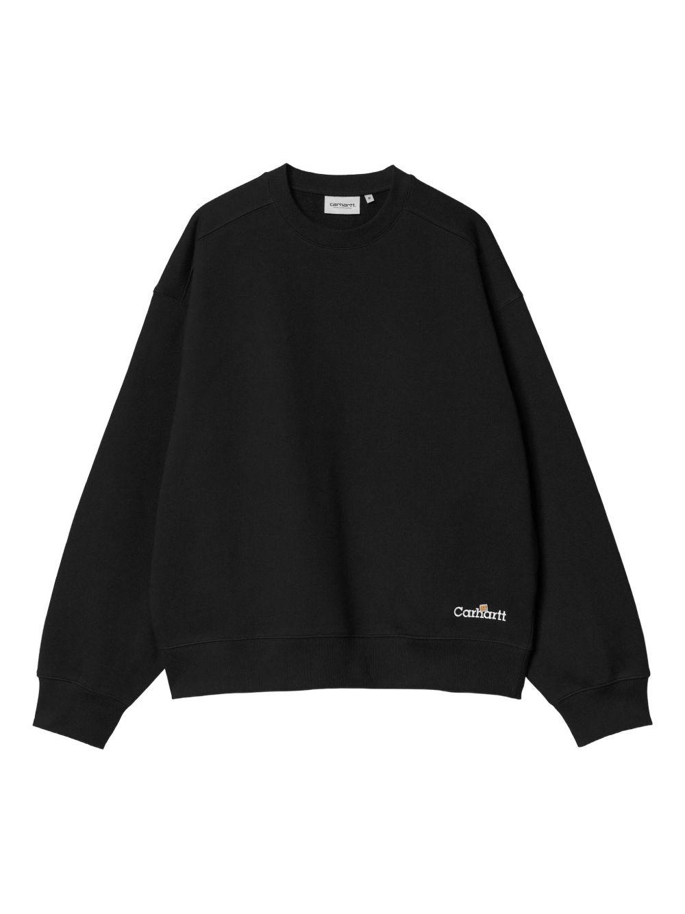 Logo-embroidered sweatshirt - Black