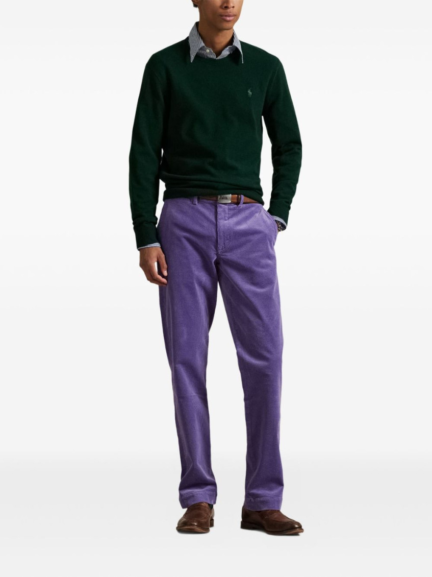 Green Logo Sweater
