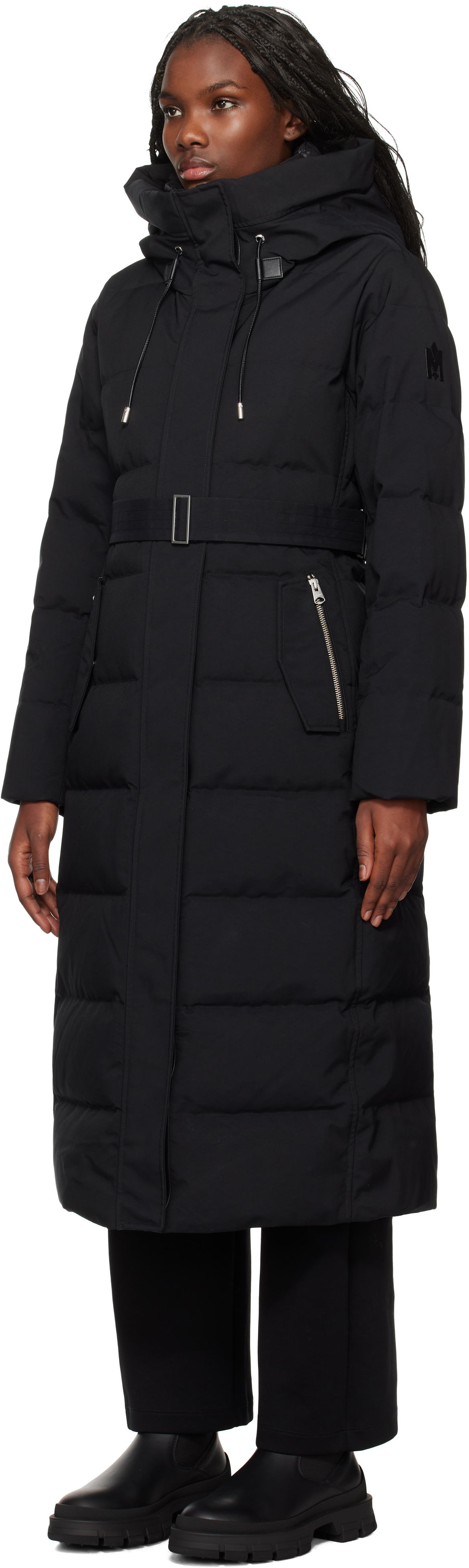 MACKAGE Black Shyla-NF 2-in-1 Down Coat