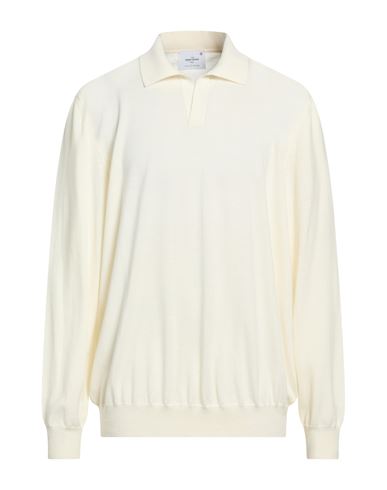 Athleisure Man Sweater Cream Size 50 Virgin Wool