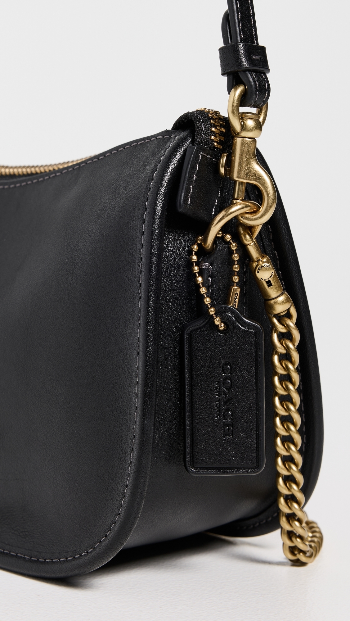 Natural Grain Leather Waverly Bag B4/BLACK One Size
