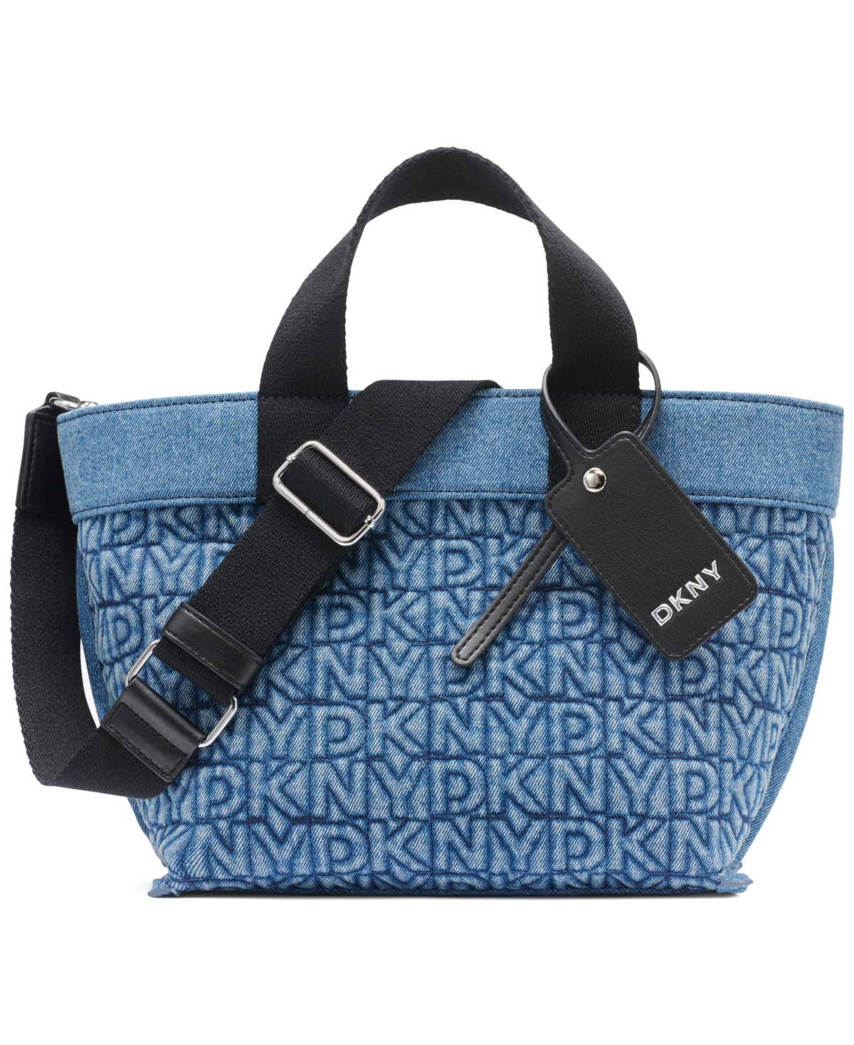 Brady Extra-Large Zipper Crossbody Bag - Denim