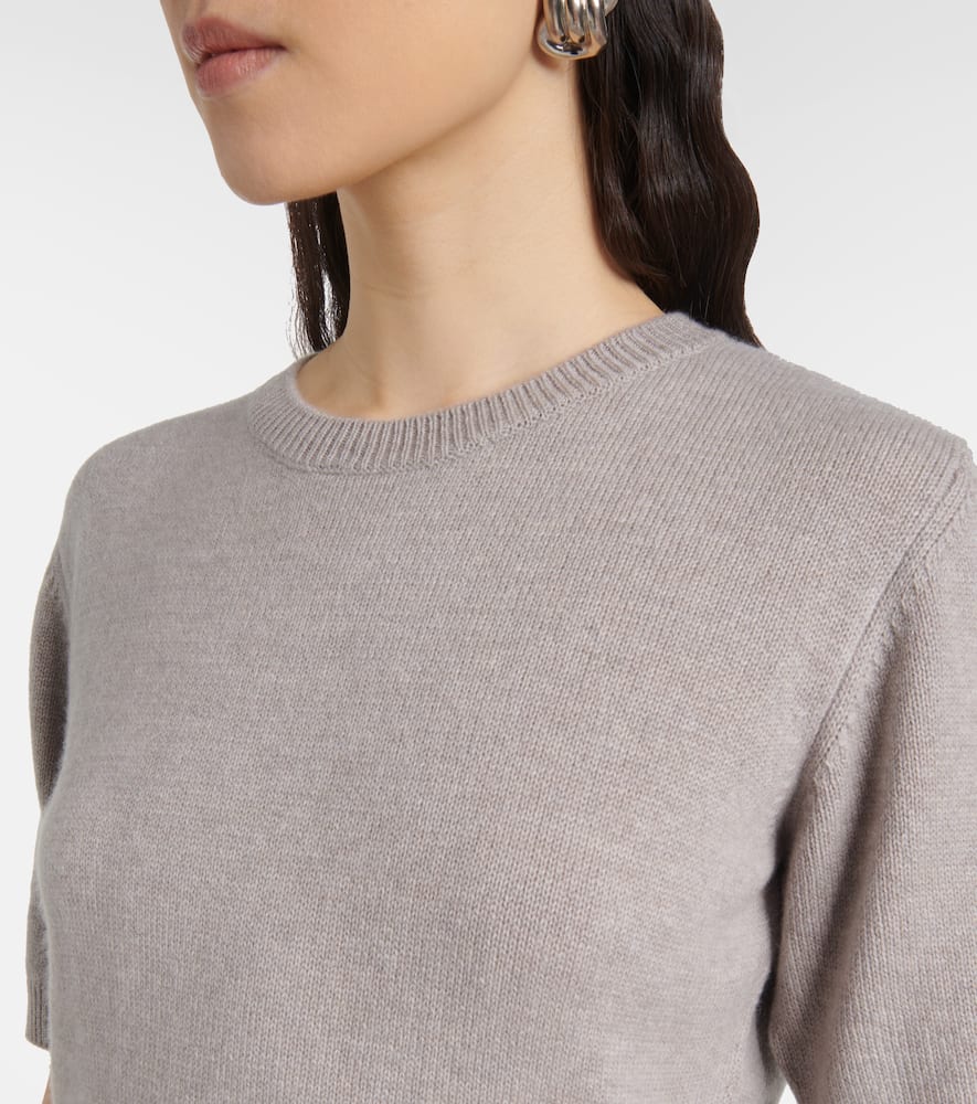 Lura knitted cashmere T-shirt