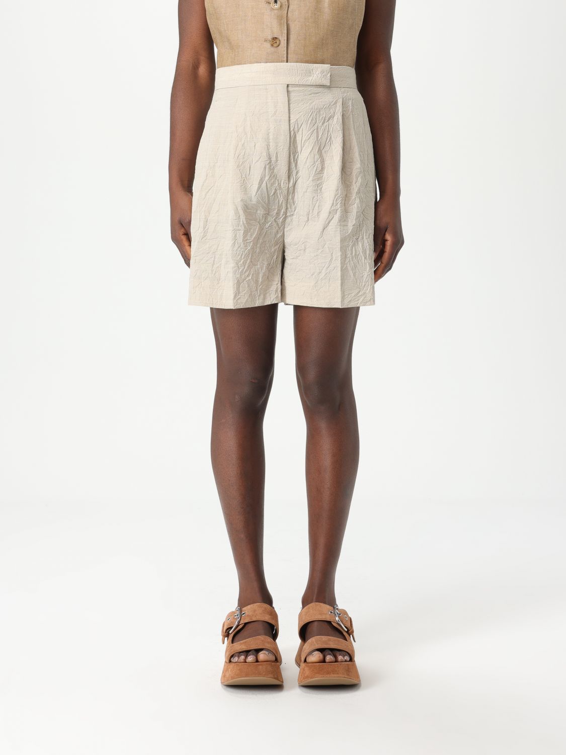 Short MAX MARA Woman color Beige