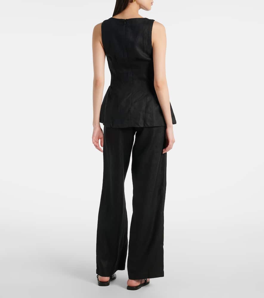 Melia linen top