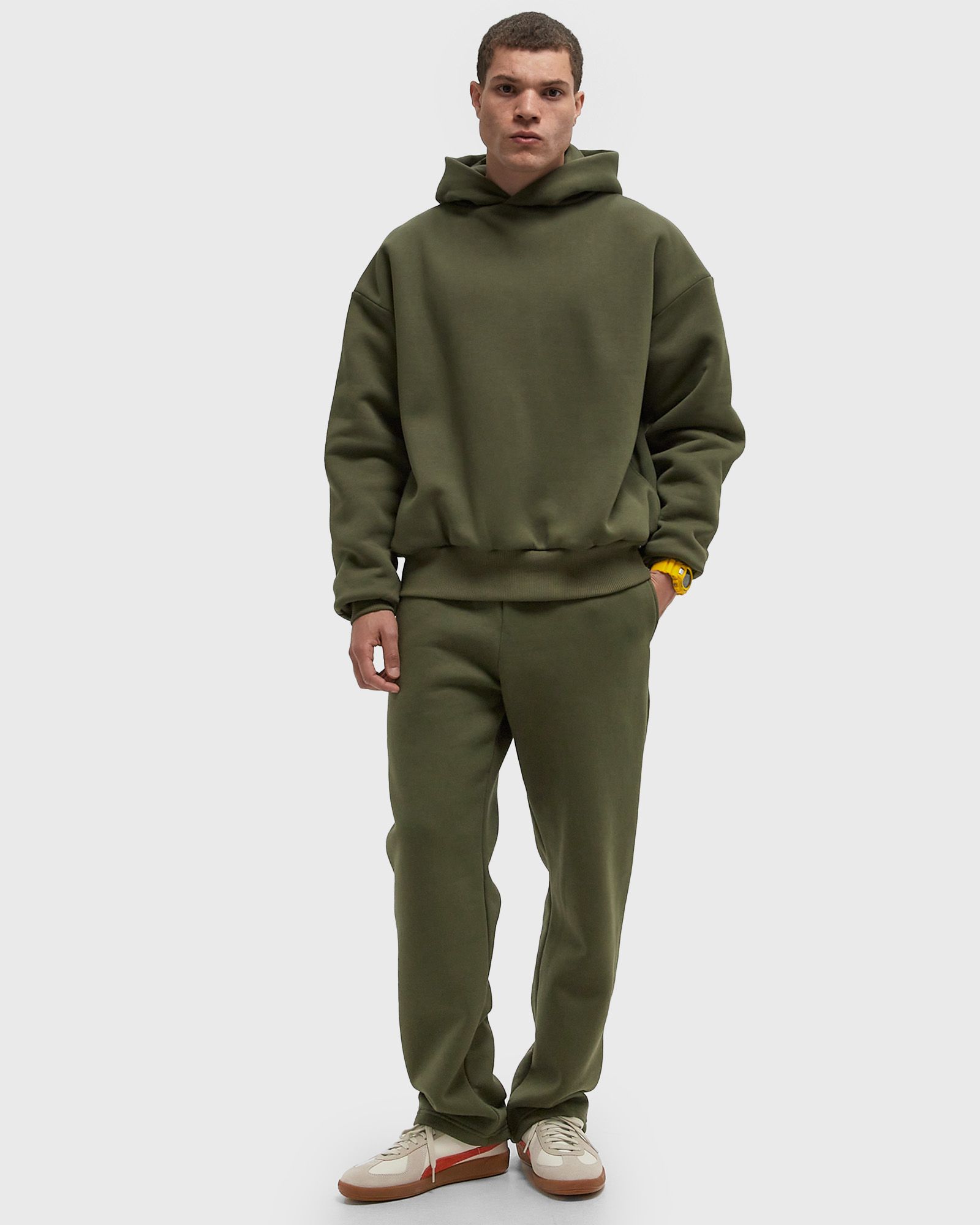Trackpants green male Track Pants now available at BSTN