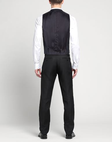 Man Tailored Vest Midnight blue Size 38 Virgin Wool