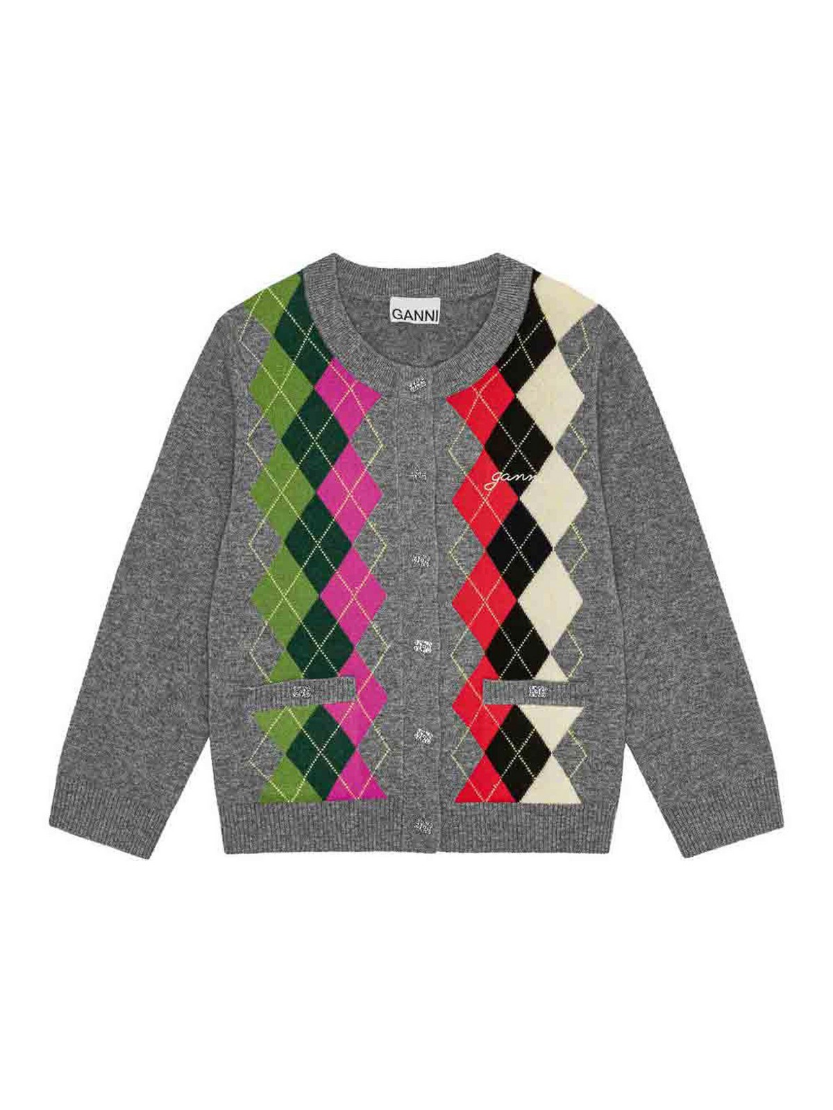 Check Cardigan