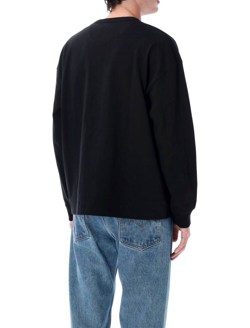 Black Crew Neck Sweatshirt