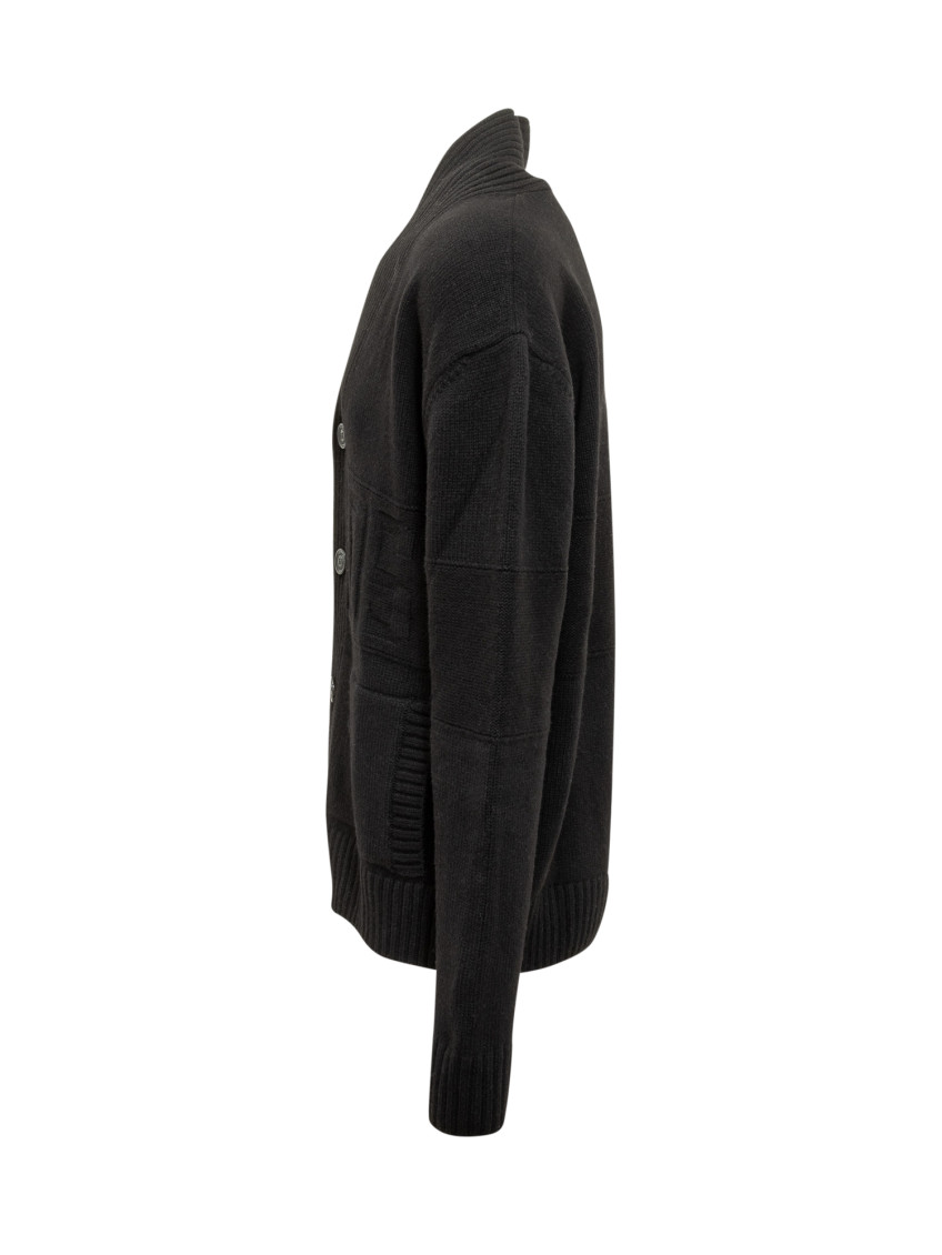 Black Shawl Neck Cardigans