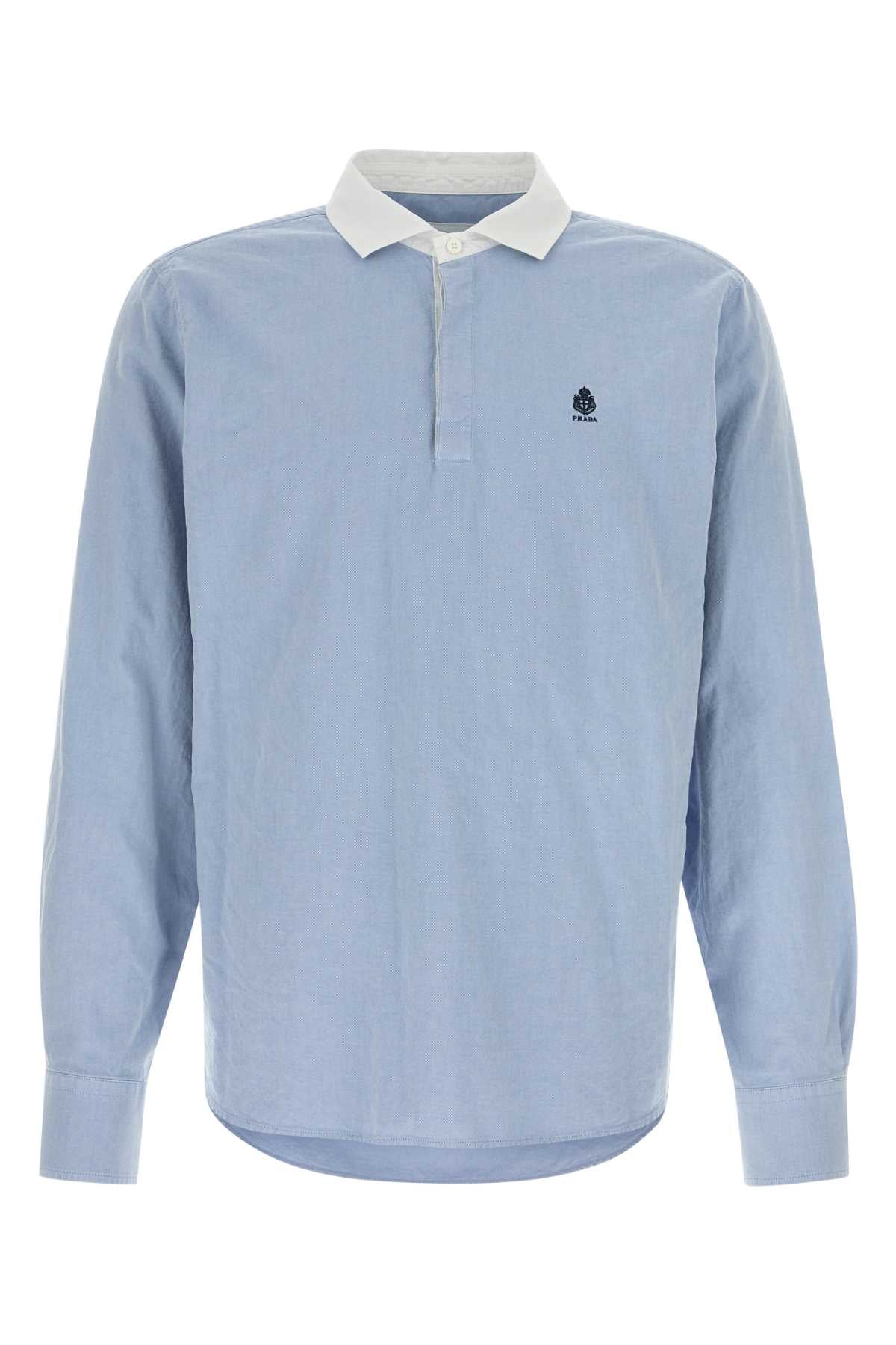 Oxford Cotton Shirt — Blue