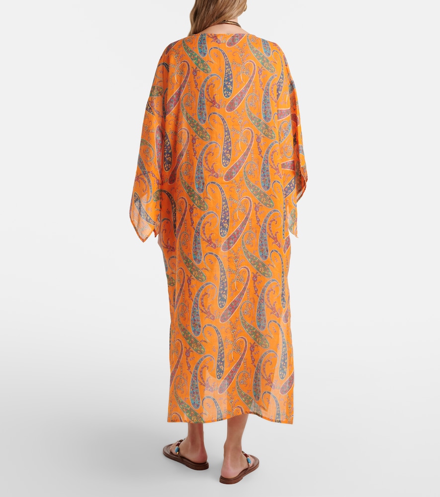 Paisley ramie kaftan
