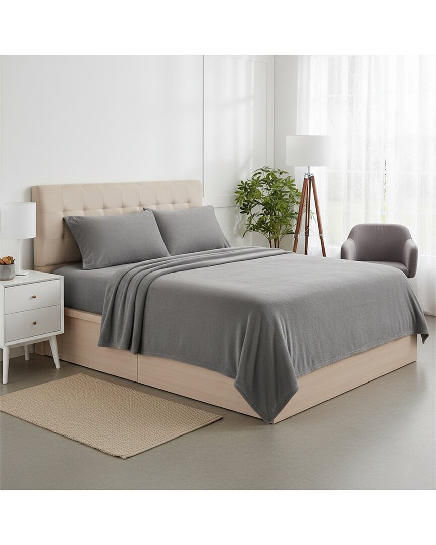 Deep Pocket Sheet Set - Grey 2