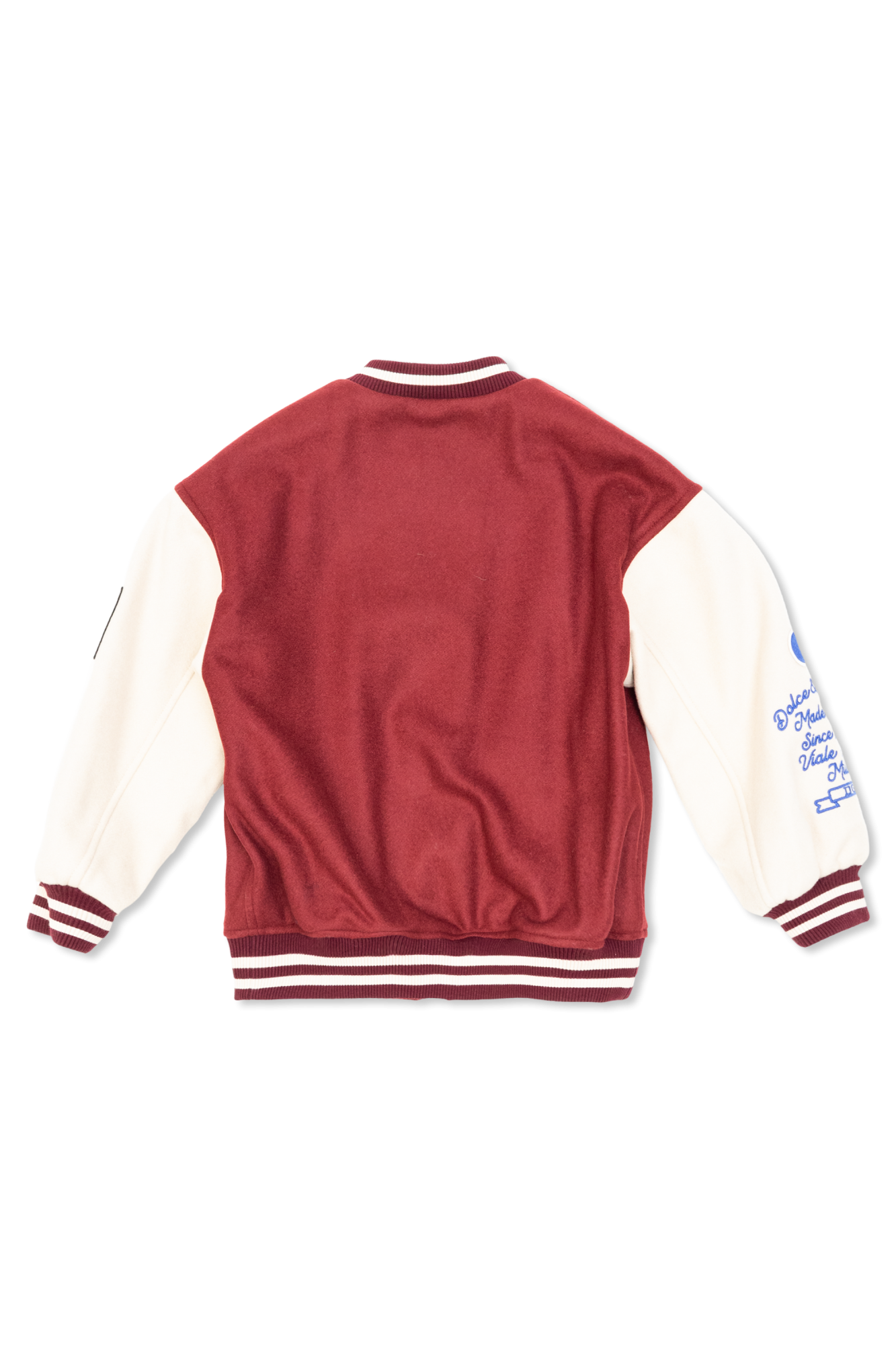 Jacket In Bomber Style, Unisex, Burgundy