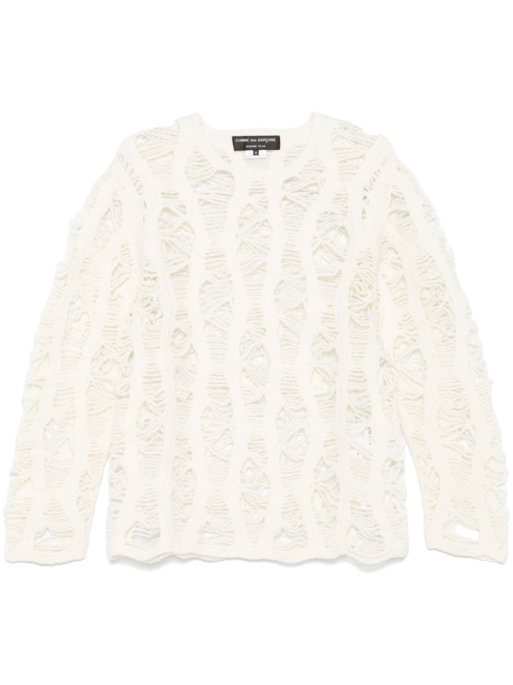 Openwork sweater - Neutrals