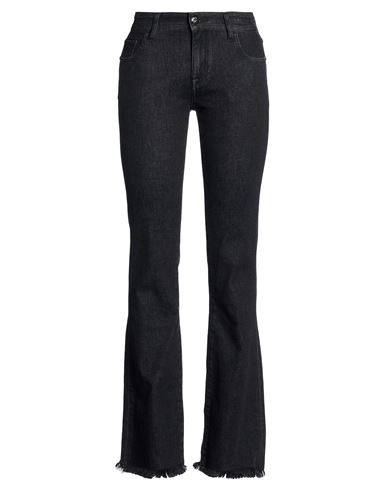 Jacob Cohёn Woman Jeans Black Size 30 Cotton, Cashmere, Elastane