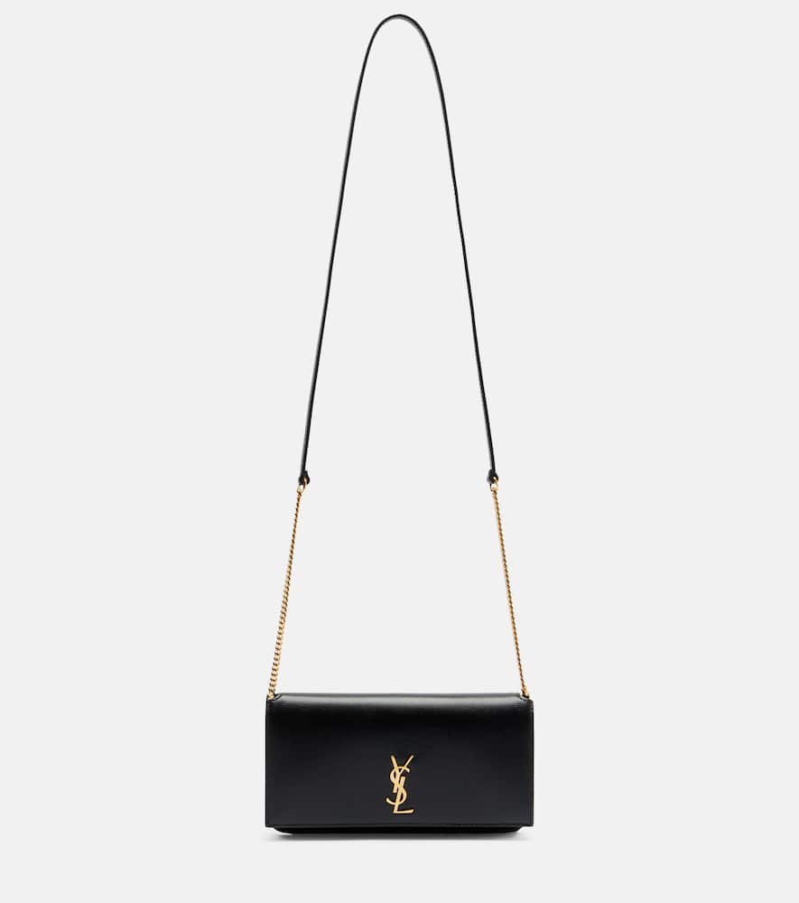 Cassandre leather phone pouch