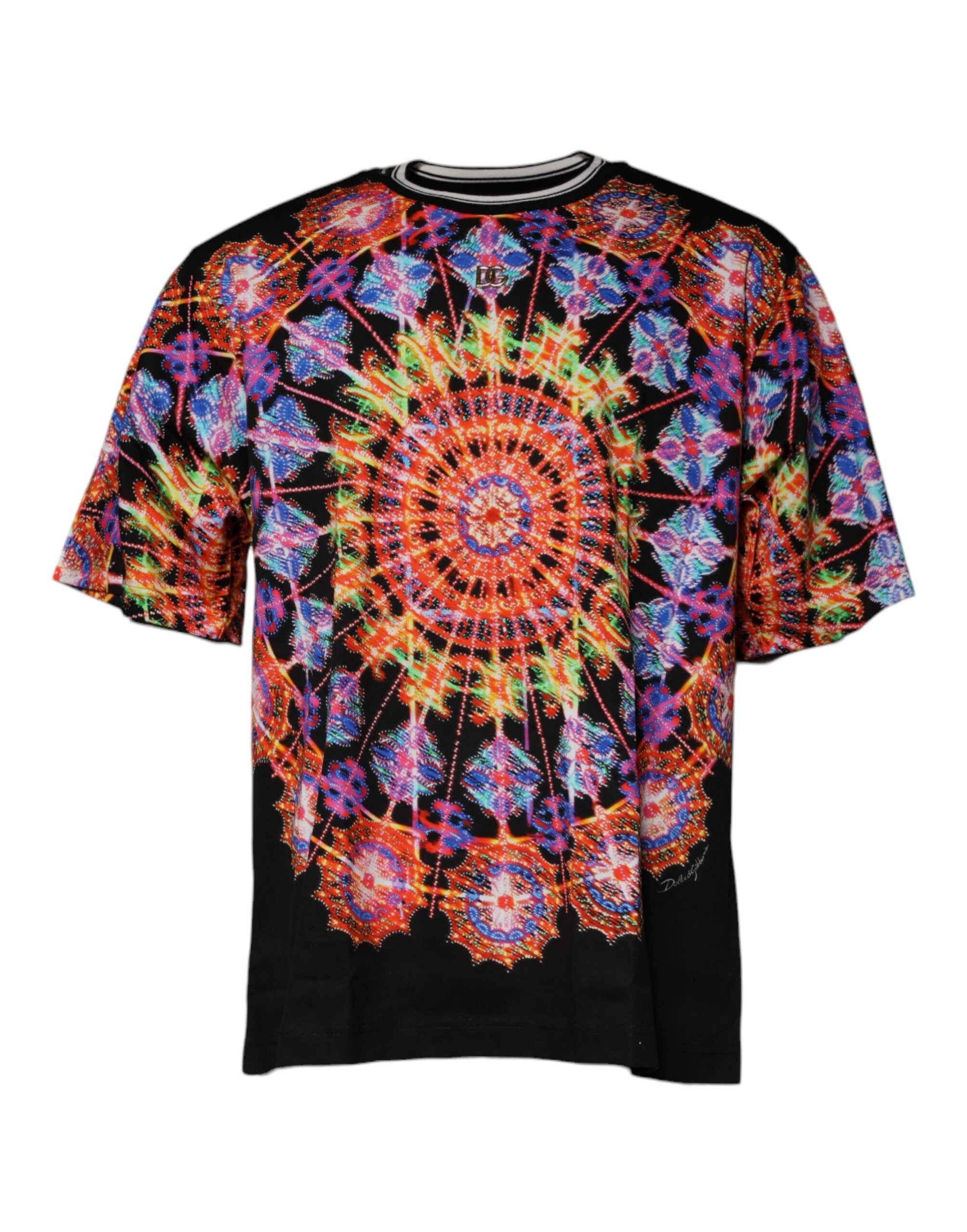 Kaleidoscope Print T-Shirt — Multicolor