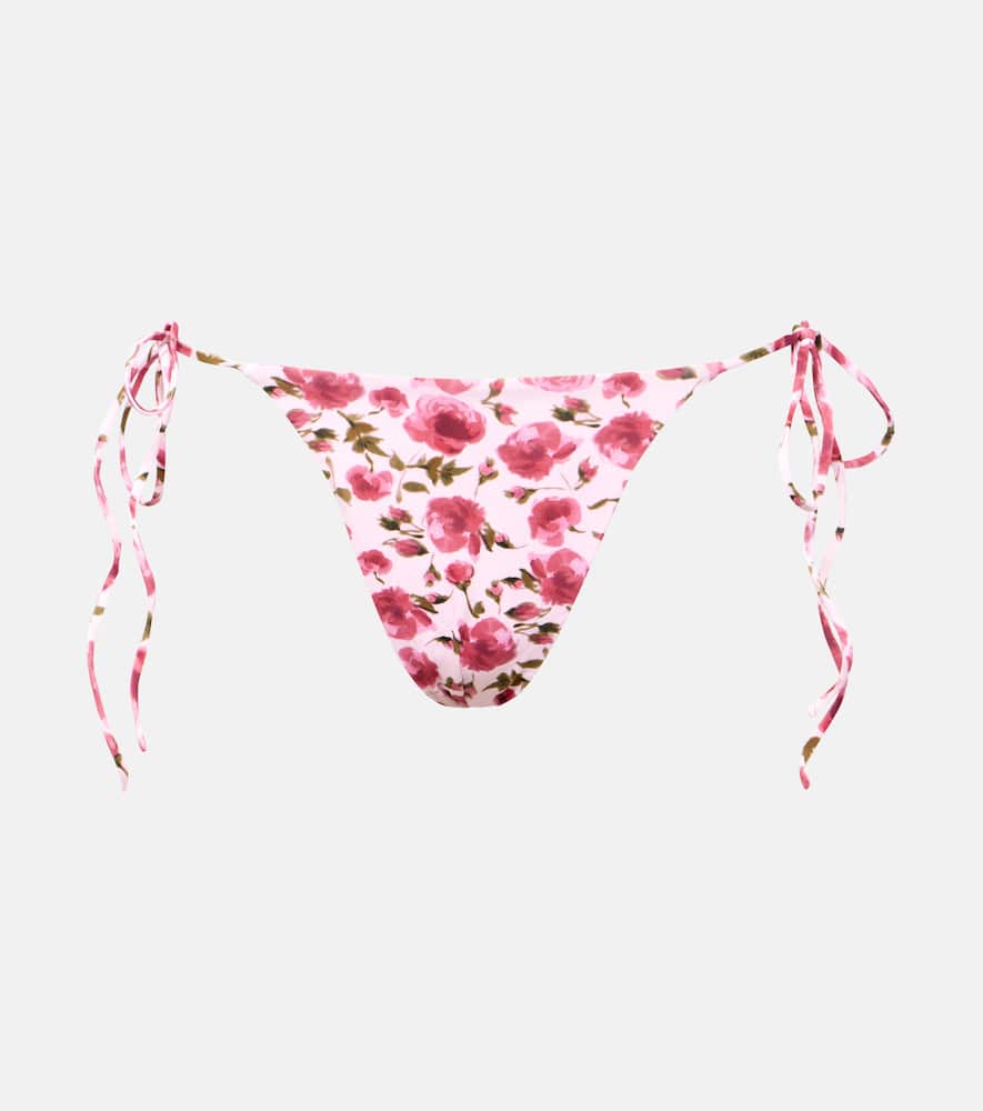 Printed bikini bottoms