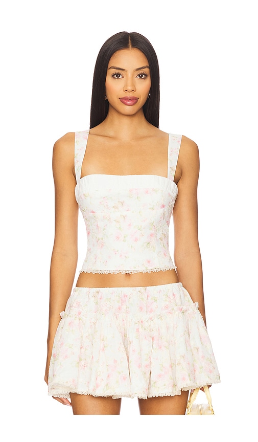 MAJORELLE Deidre Top in White. -  XL also in