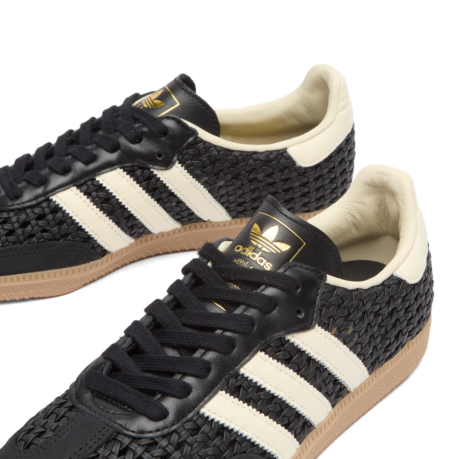 Women's Samba Og W Sneaker Core Black/Cream White/Gold Met