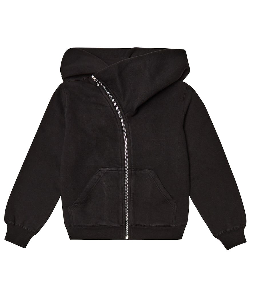 Rick Owens Kids Mountain cotton jersey hoodie