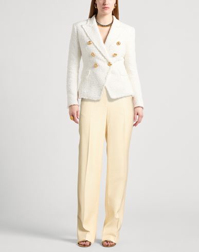Woman Pants Beige Size 4 Viscose, Silk