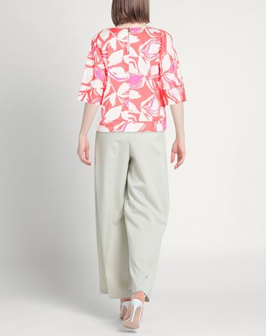 Woman Top Coral Size 14 Cotton, Elastane