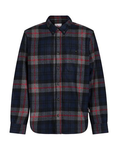 Man Shirt Grey Size L Wool, Polyester, Polyamide