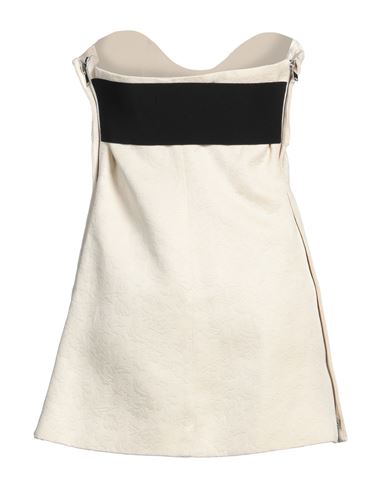 Proenza Schouler Woman Top Ivory Size 4 Cotton, Wool, Polyamide, Elastane
