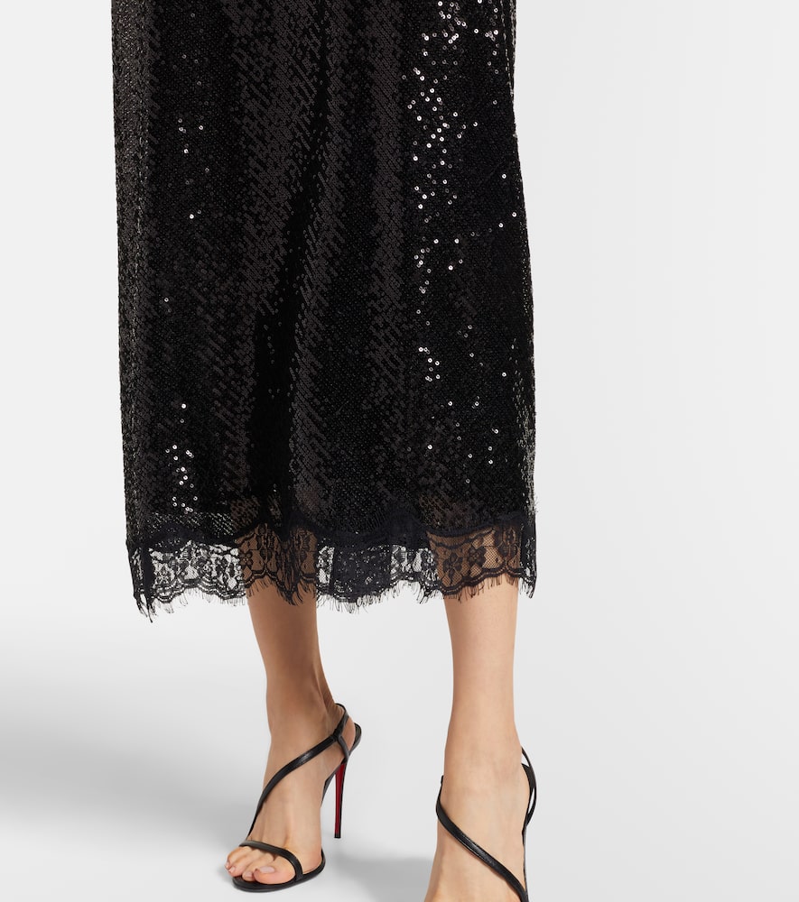 Verena sequined maxi dress