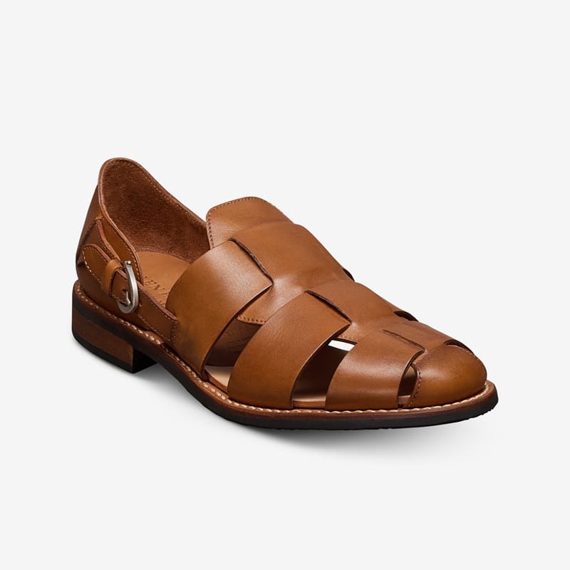Ravello Fisherman Sandal Sandals in Cognac Leather