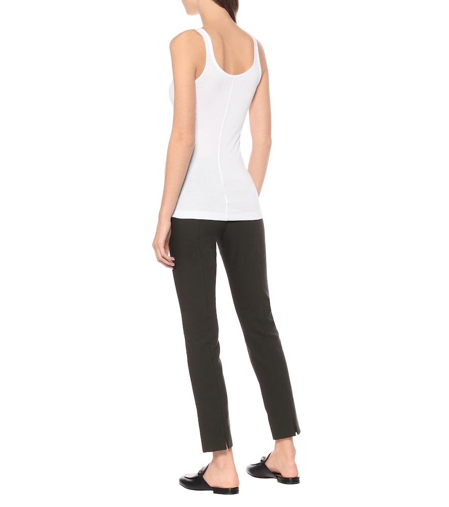 Vince Cotton-blend tank top