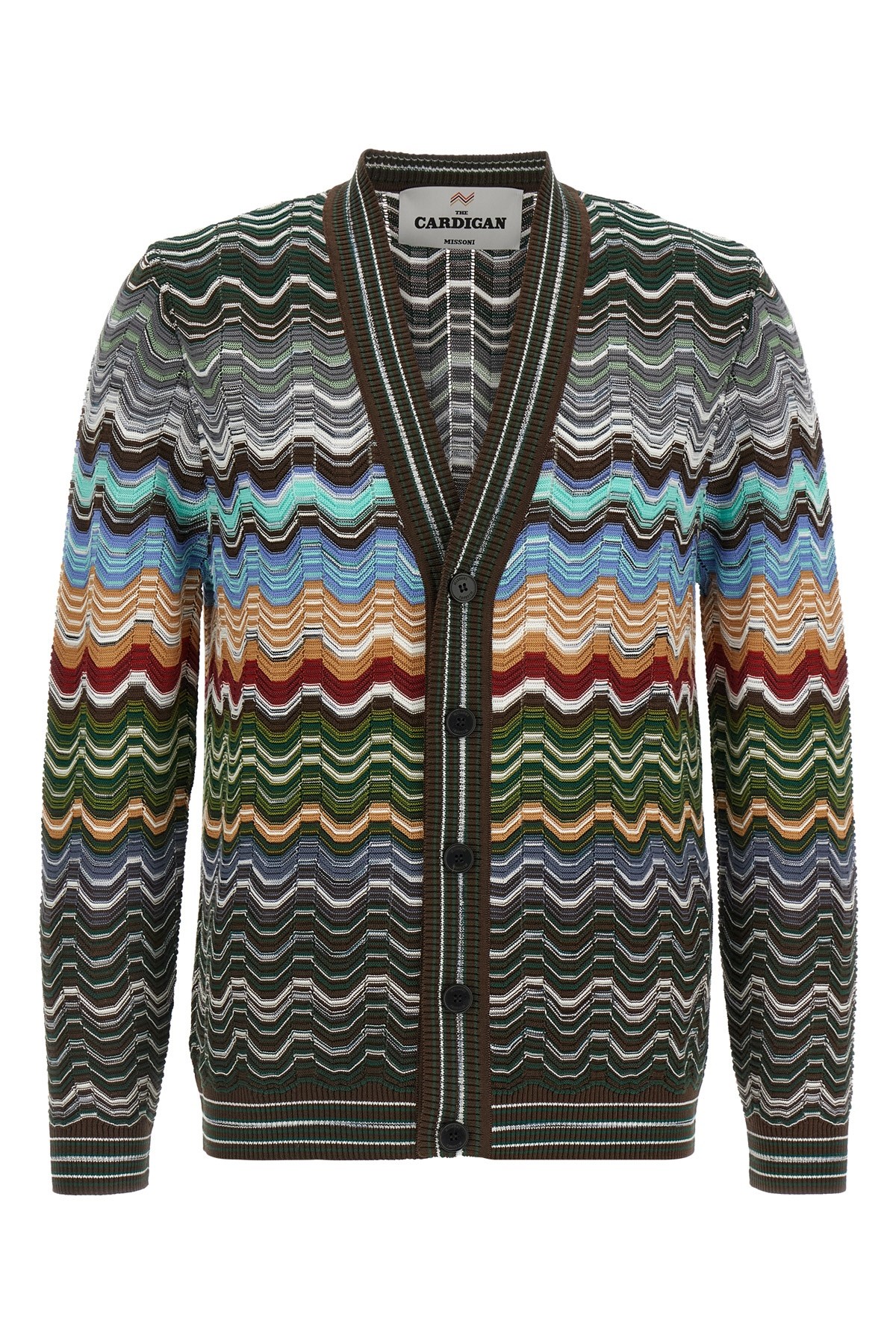 Greek Pattern Cardigan