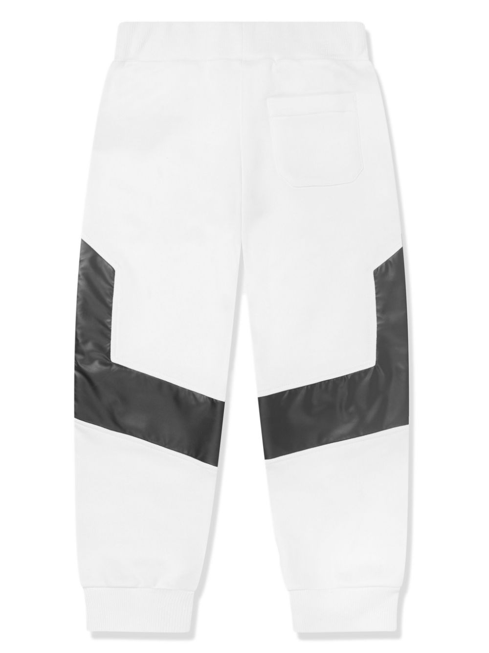 Logo-print trousers - White
