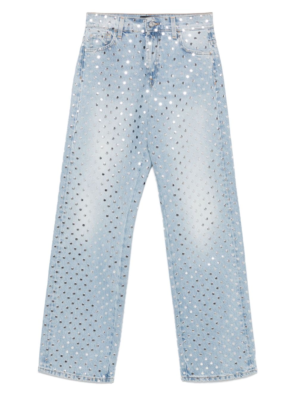 7 For All Mankind studded jeans - Blue