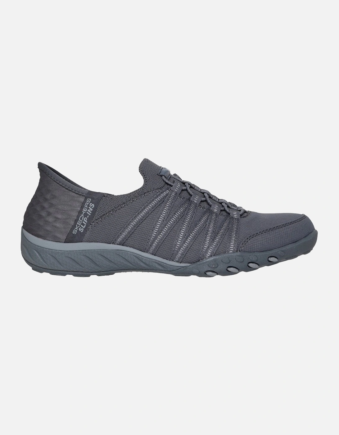 Skechers Women's Breathe-Easy Roll With Me Womens Trainers - Grey