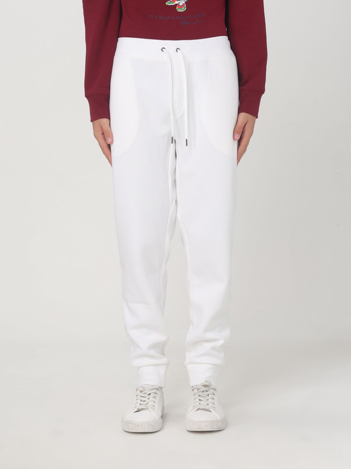 Pants Men color White