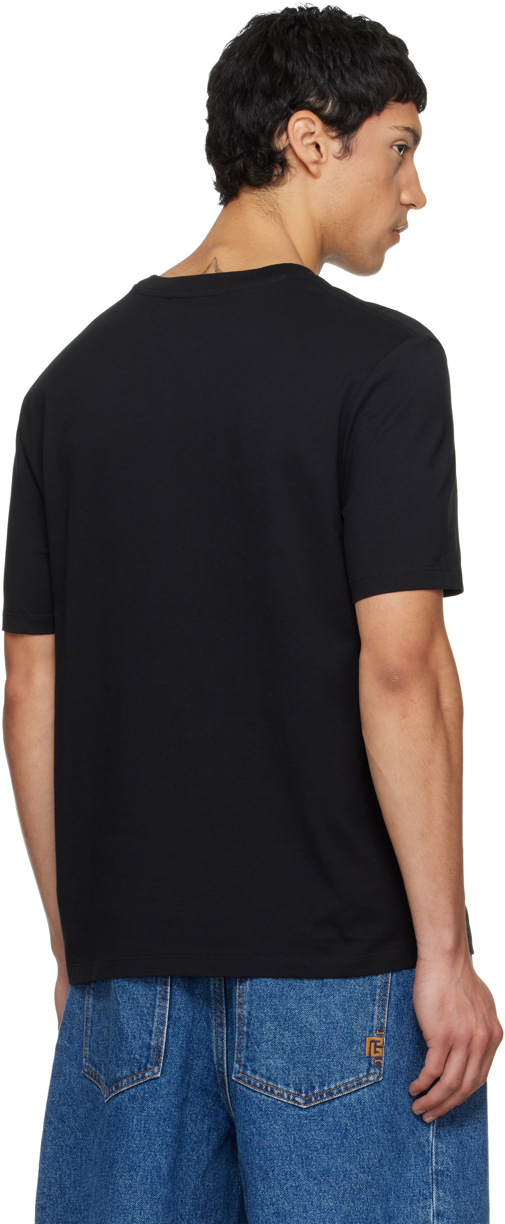 Black Couture Label T-shirt