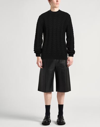 Lab Man Sweater Black Size L Merino Wool, Alpaca wool